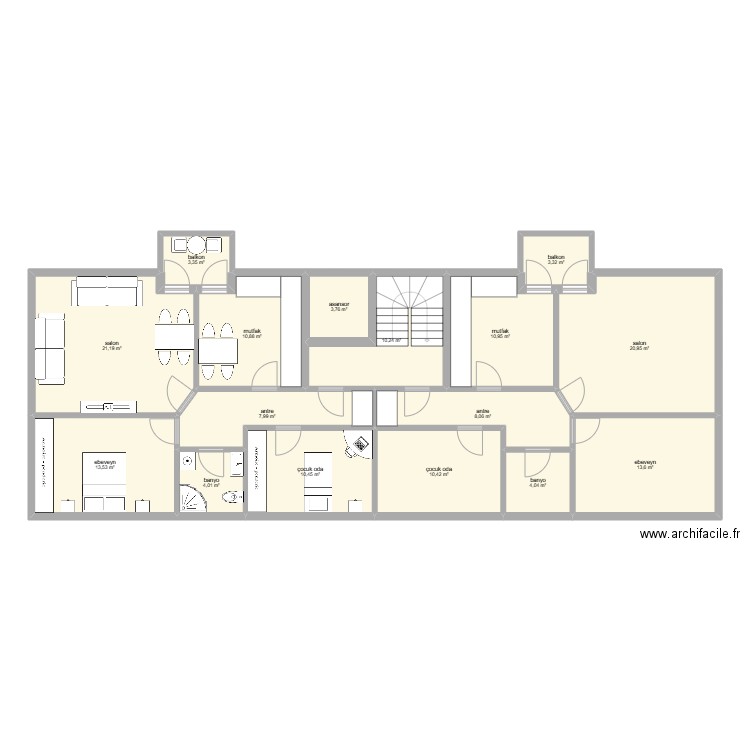 1306/3 Celaliye arakat . Plan de 0 pièce et 0 m2