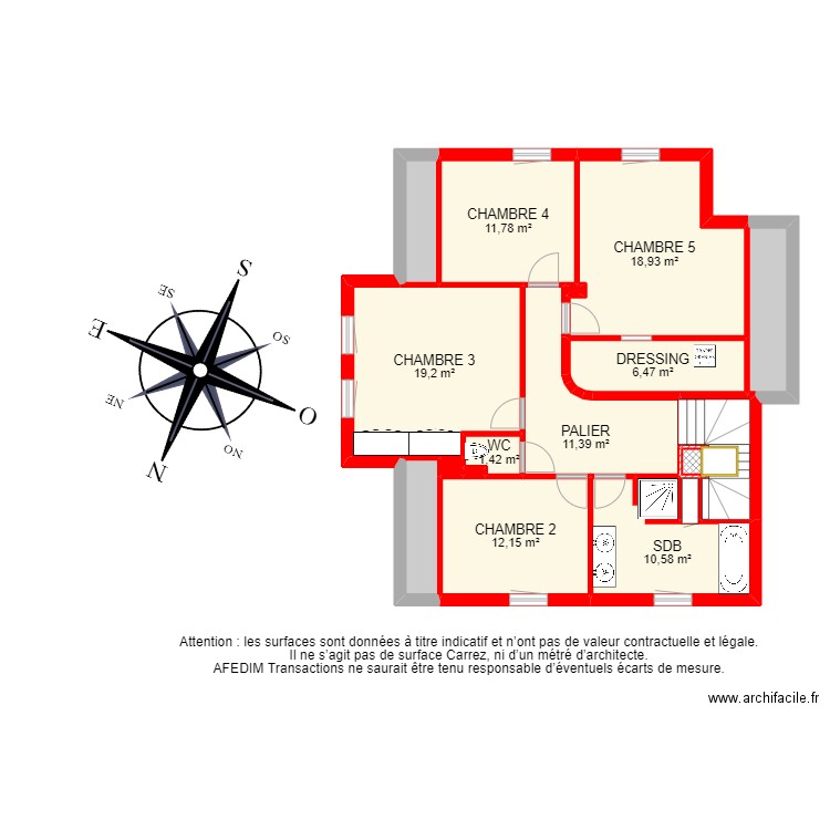 BI16388 -. Plan de 34 pièces et 370 m2