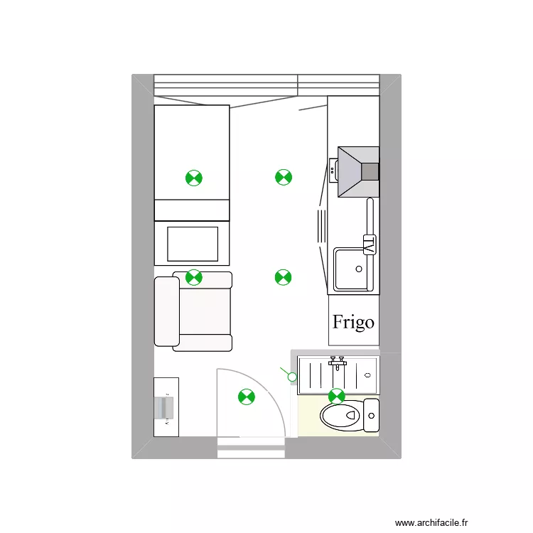 Appart Mami Dé. Plan de 2 et 10 m² Appart Mami Dé. Plan de 2 et 10 m²