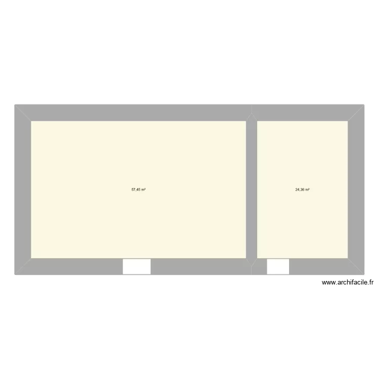 Guyoti&egrave;re. Plan de 