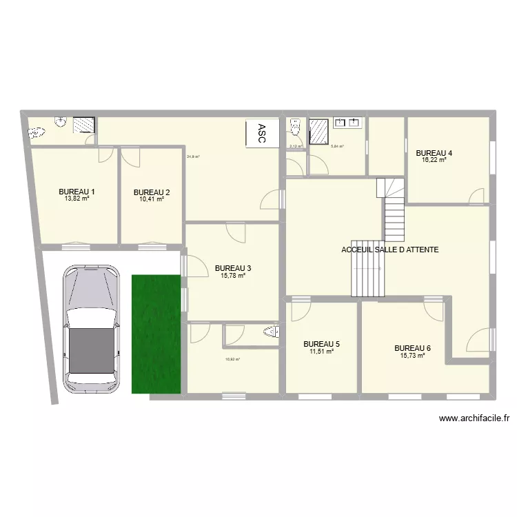 8 Ardenay ARCEUIL Cabinet Medical. Plan de 8 Ardenay ARCEUIL Cabinet Medical. Plan de