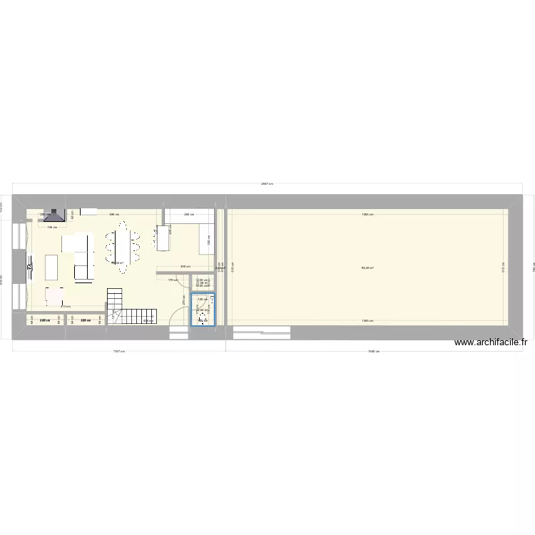 PROJET M.A. 8000. Plan de 