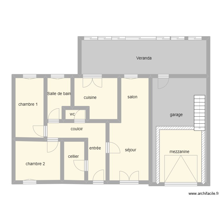 0888. Plan de 0 pièce et 0 m2