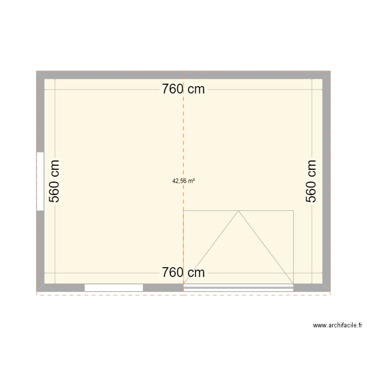 GARAGE. Plan de 0 pièce et 0 m2