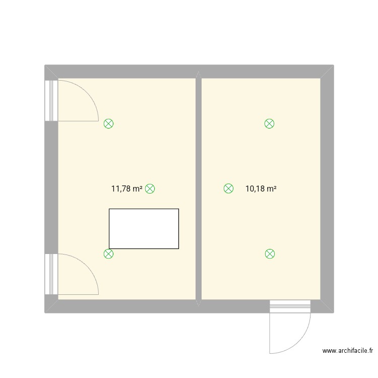 65  veranda. Plan de 0 pièce et 0 m2