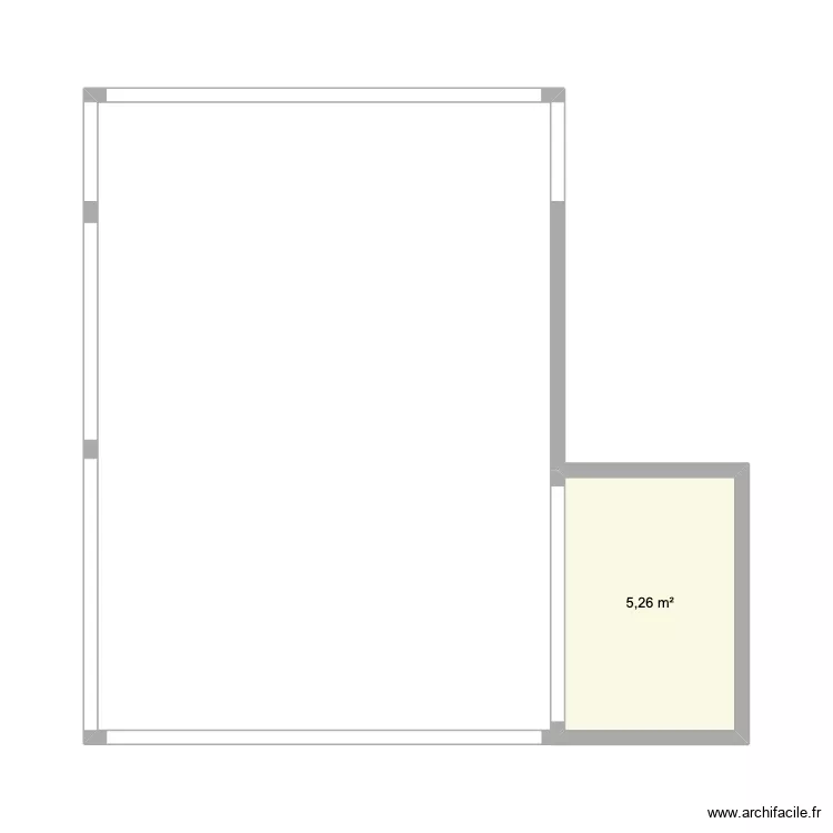 churrasqueira. Plan de 