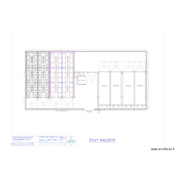 resau gaz et air murisseries 1 à 8 Bordils . Plan de 0 pièce et 0 m2