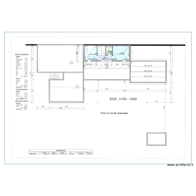 Etage Gournier. Plan de 0 pièce et 0 m2