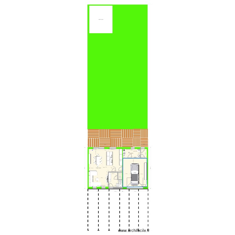 PLAN POUR NOTRE MAISON 2 FACADES MODIFIER OK. Plan de 0 pièce et 0 m2
