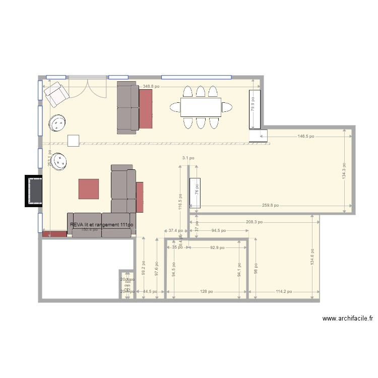 St antoine amenagement Reva BothArm et tout. Plan de 0 pièce et 0 m2