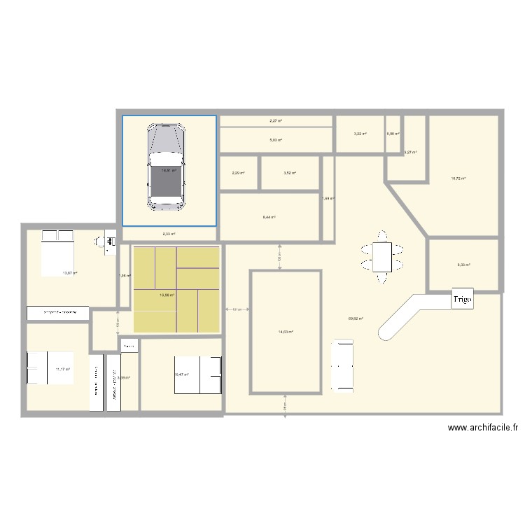 maison 7. Plan de 0 pièce et 0 m2