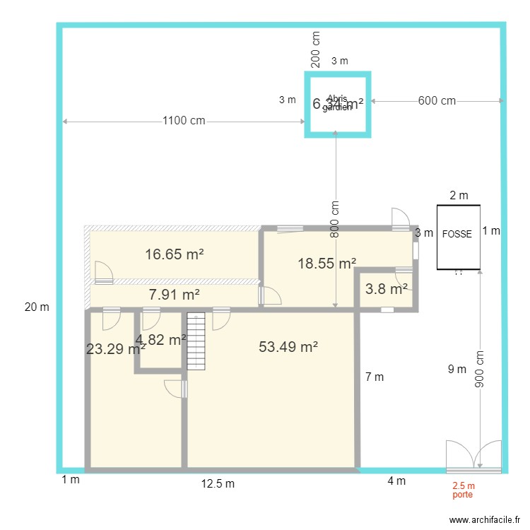 maison 311220 1er étage. Plan de 0 pièce et 0 m2