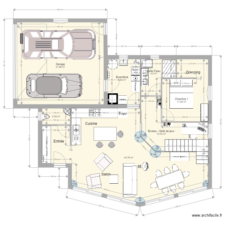 Goux les Usiers 01 09 18. Plan de 0 pièce et 0 m2