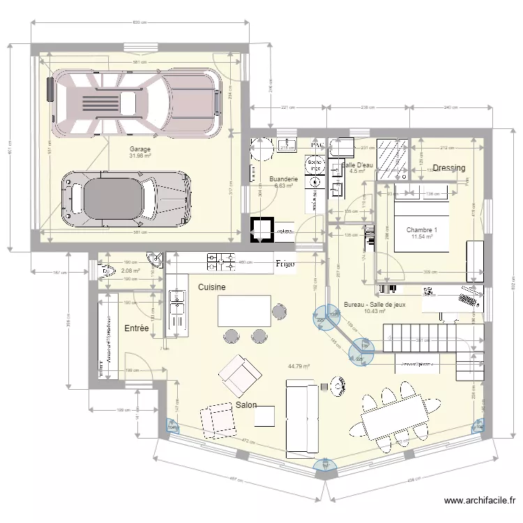 Goux les Usiers 01 09 18. Plan de 