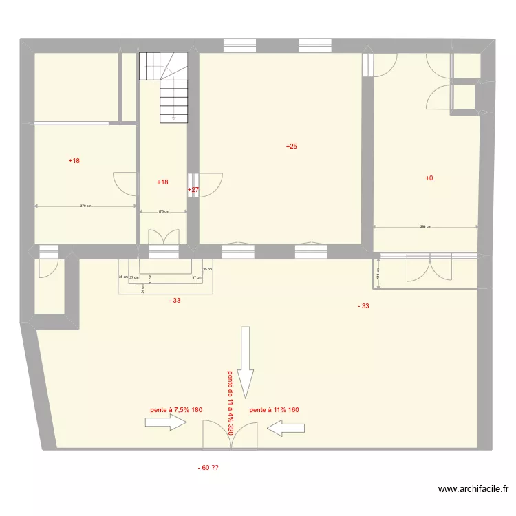 ecole montjoyer. Plan de 