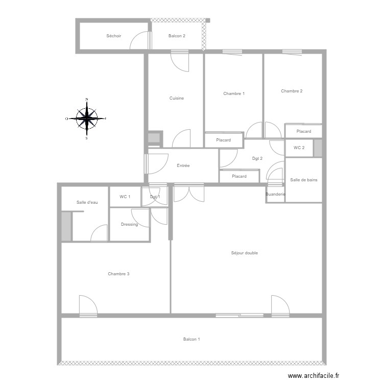 ALBA. Plan de 0 pièce et 0 m2