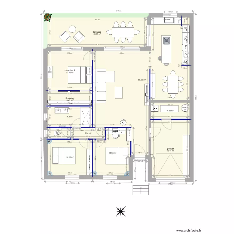 maison cabriere plein pied 2. Plan de maison cabriere plein pied 2. Plan de