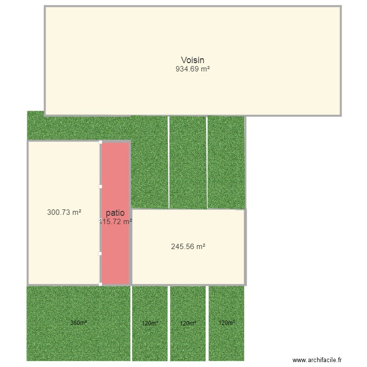 Tofdaux version 2. Plan de 0 pièce et 0 m2