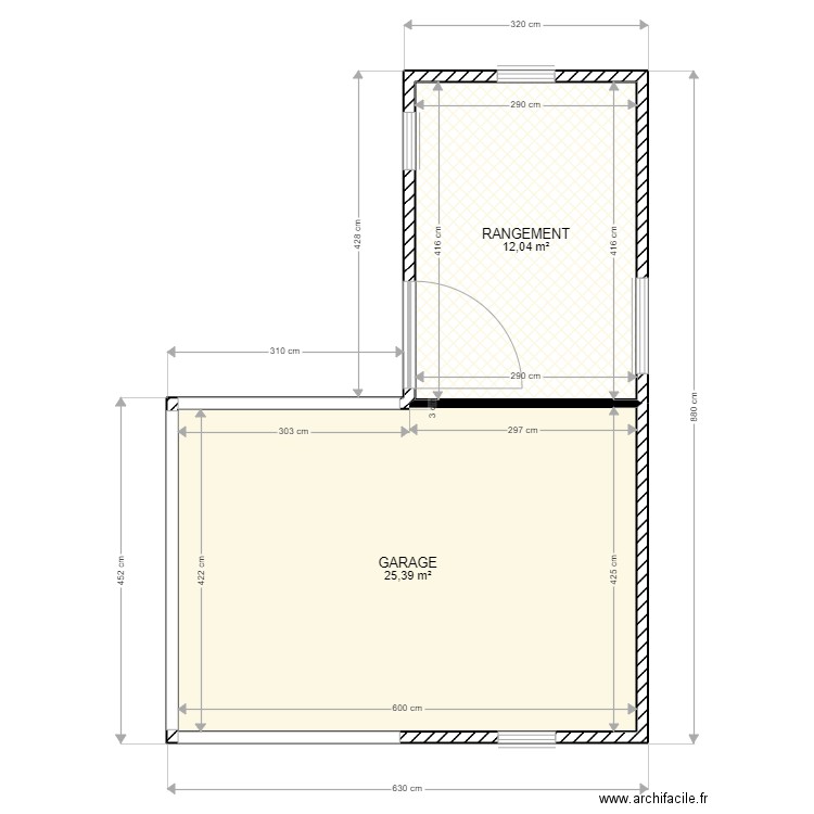 projet cleurie. Plan de 0 pièce et 0 m2