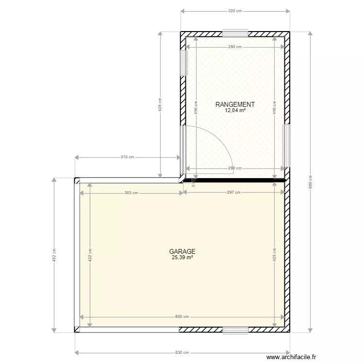 projet cleurie. Plan de 
