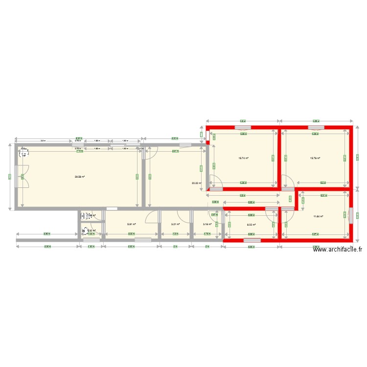 plan maison. Plan de 0 pièce et 0 m2