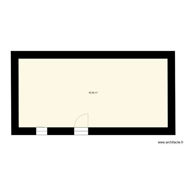 MAISON FRED ET GAELLE. Plan de 