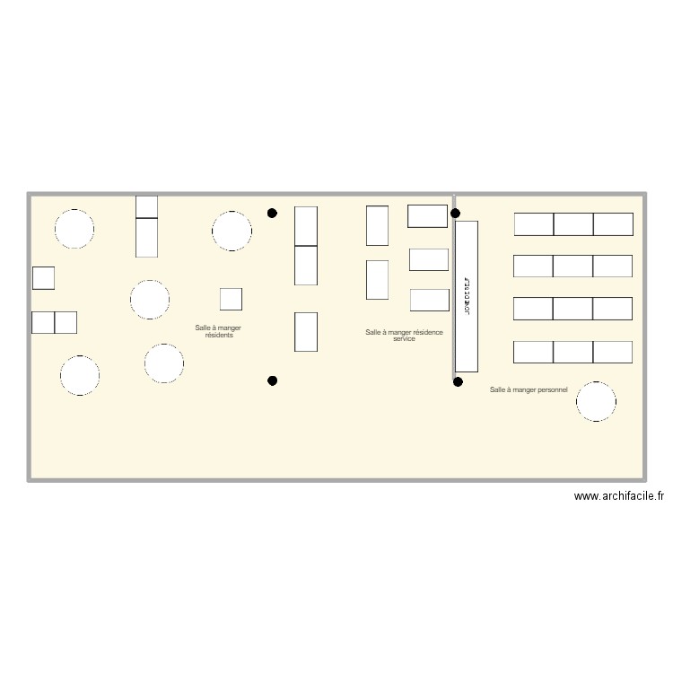 SAM LAURIERS ROSES. Plan de 1 pièce et 215 m2