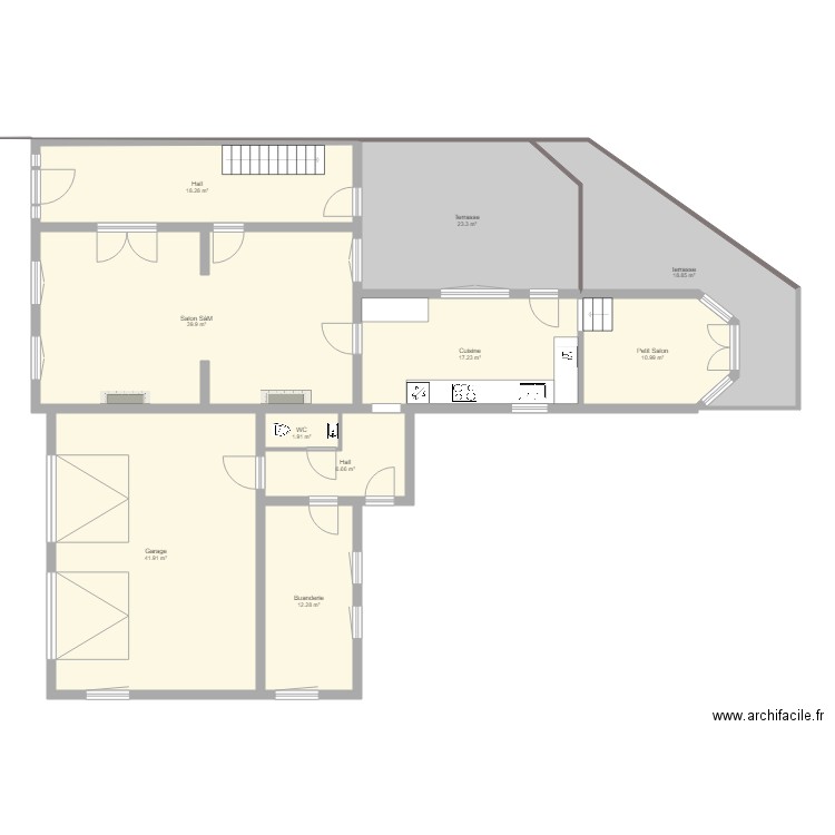 Projet perso 1. Plan de 0 pièce et 0 m2