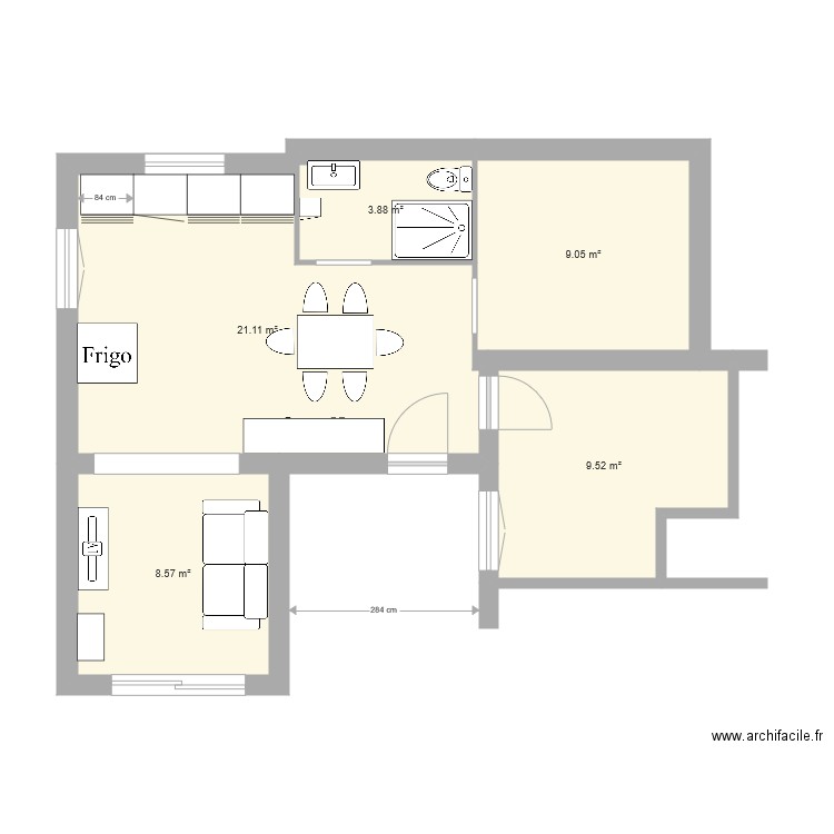 Projet 02. Plan de 0 pièce et 0 m2