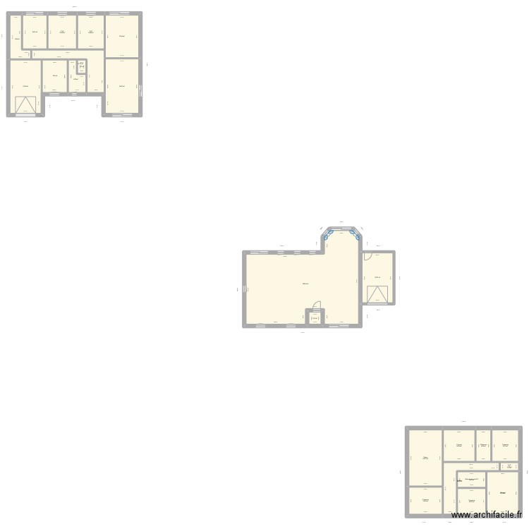 plan 10m 2. Plan de 24 pièces et 424 m2