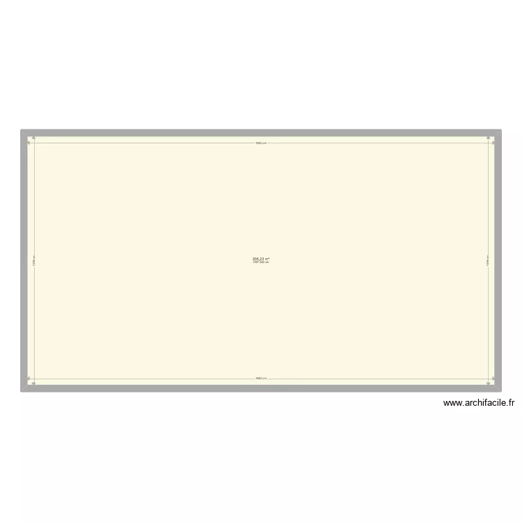 La maison de Leon. Plan de 