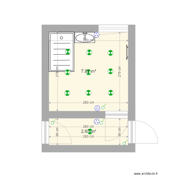 gratreaud. Plan de 0 pièce et 0 m2