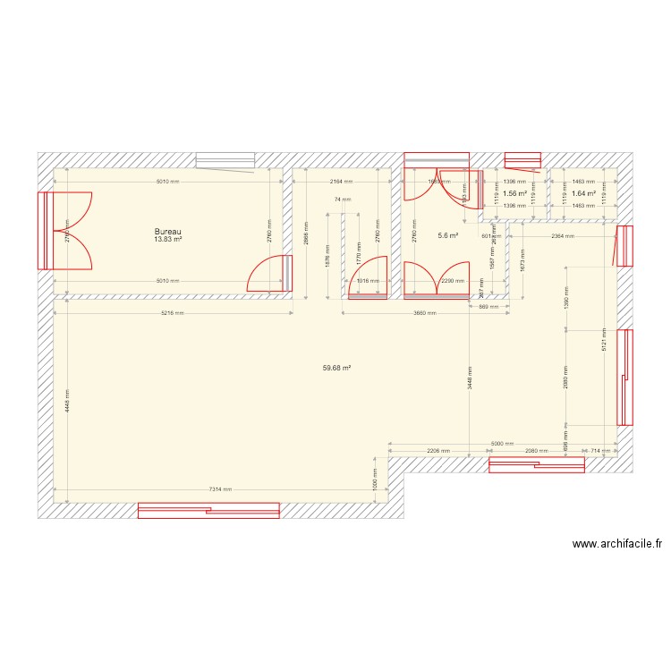 Essai cuisine 5. Plan de 0 pièce et 0 m2