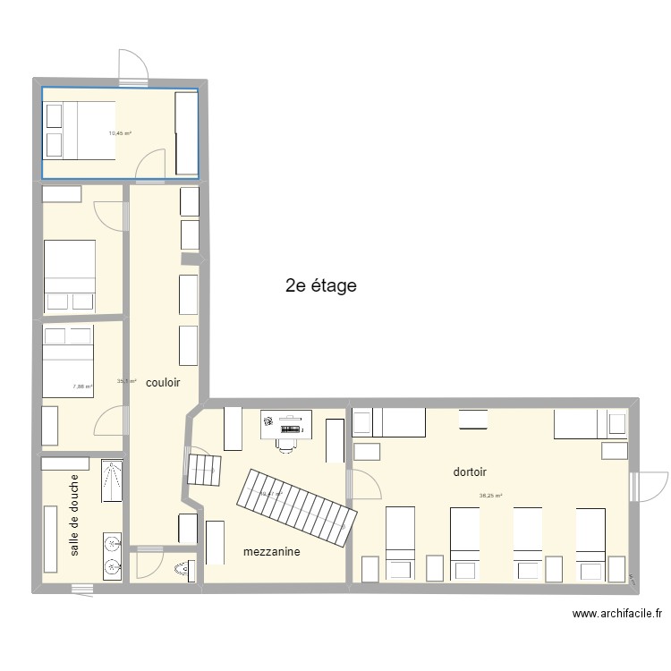 LES ECLAIREUSES 12. Plan de 0 pièce et 0 m2