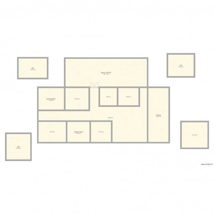 KELLY. Plan de 0 pièce et 0 m2