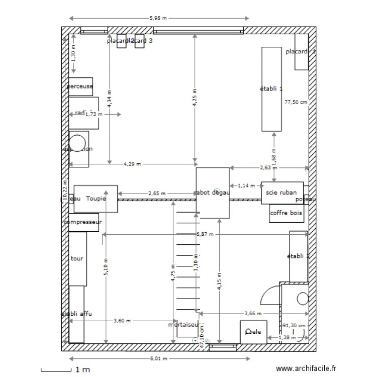 atelier 22. Plan de 0 pièce et 0 m2