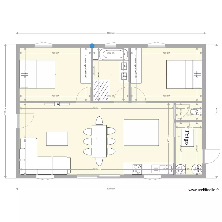 PETITE MAISON . Plan de PETITE MAISON . Plan de