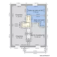 CHAILLY ETAGE 7m50X9m