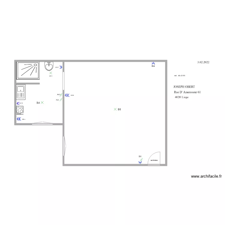 dom c011. Plan de dom c011. Plan de