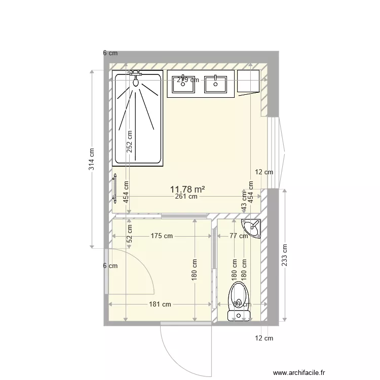 Plan 1 SDB Jerome. Plan de 