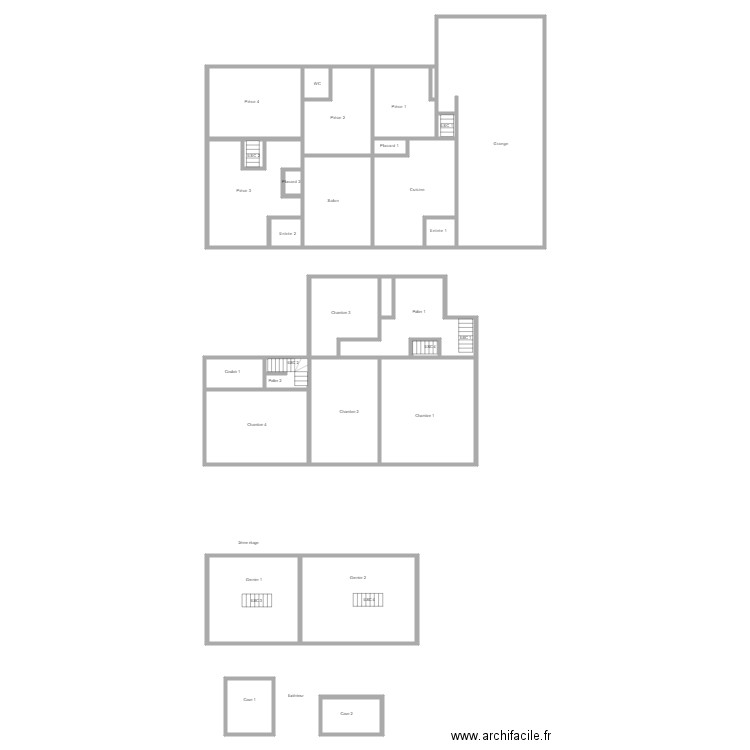 la besace. Plan de 0 pièce et 0 m2