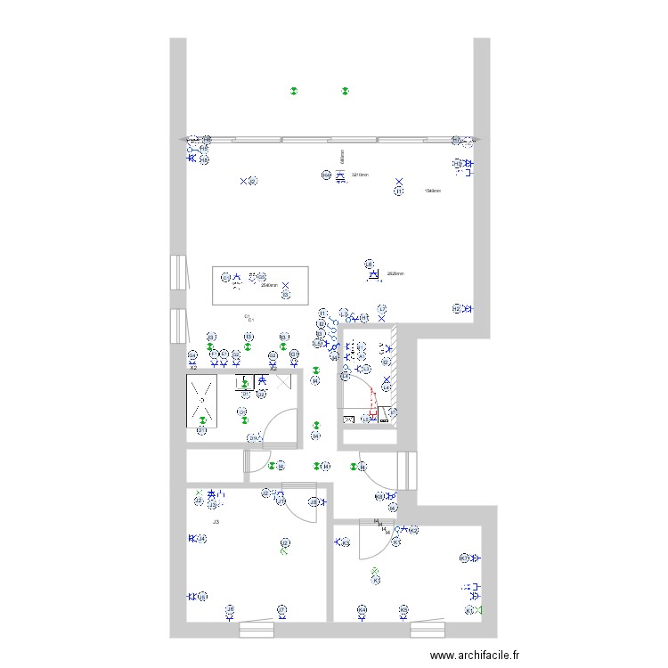 Appartement B1 A. Plan de 0 pièce et 0 m2