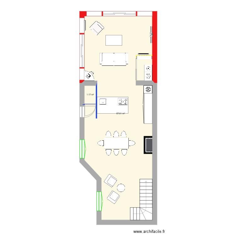 plan maison V11. Plan de 0 pièce et 0 m2