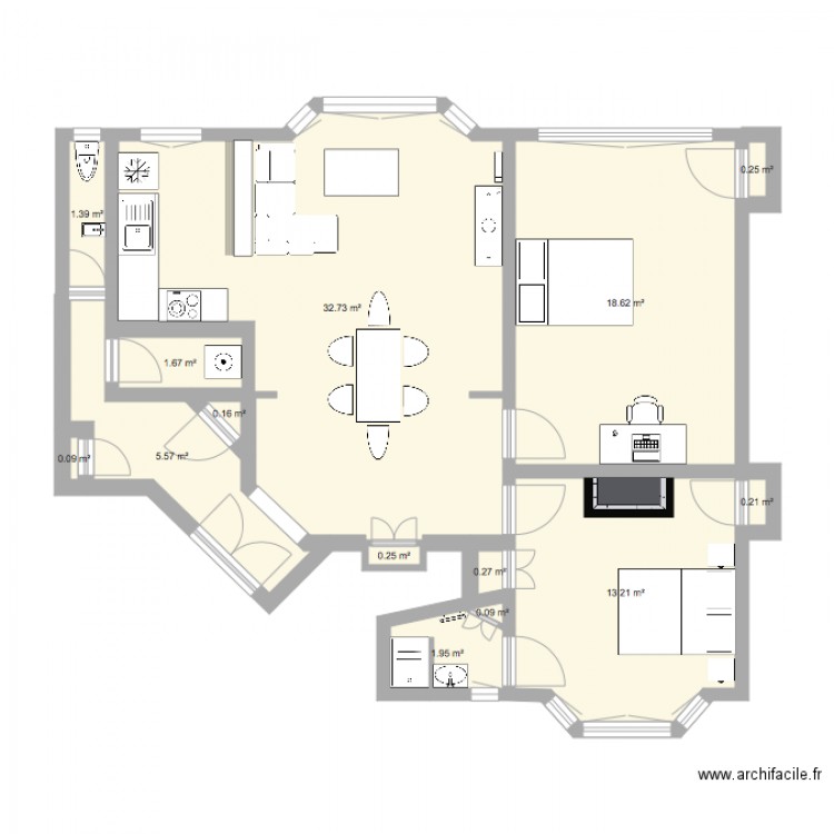 Appart viroflay. Plan de 0 pièce et 0 m2