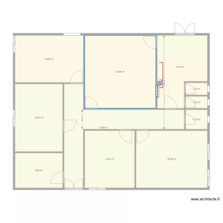 VALI PARTIE 5 plom. Plan de 