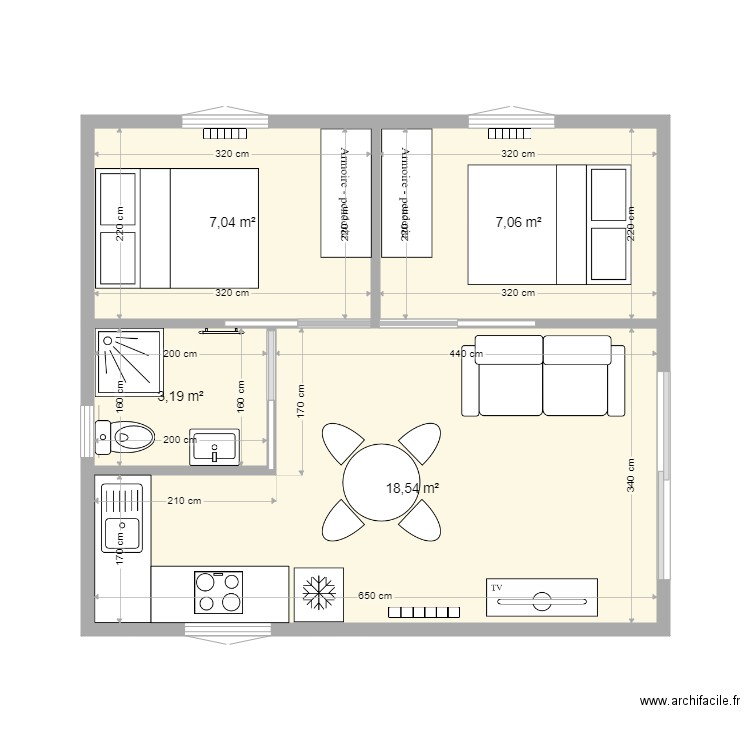 Module Canyon Parc 01. Plan de 0 pièce et 0 m2