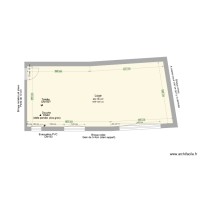 Loge plan &agrave; vide avec Angle