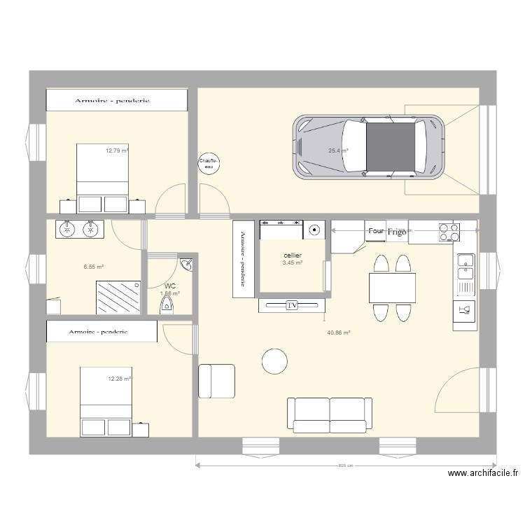 projet. Plan de 0 pièce et 0 m2