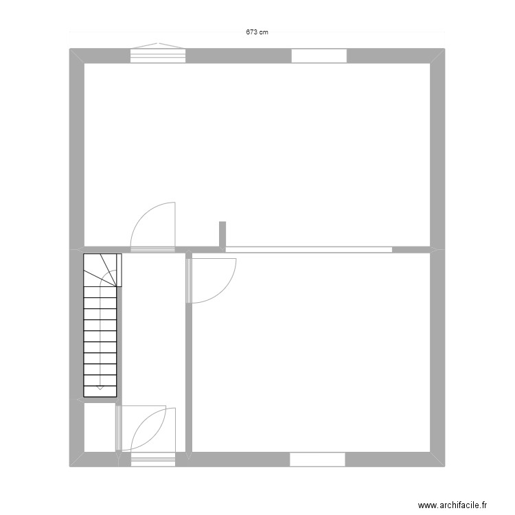 Caroline BENESTEAU. Plan de 11 pièces et 84 m2