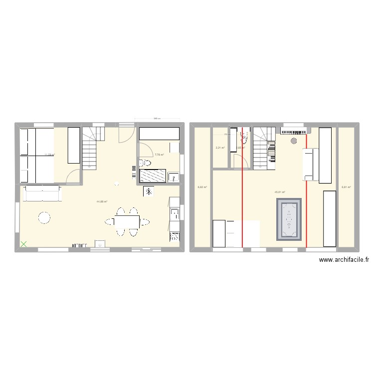 Miq_escalier_centre_loft+tpilettes2. Plan de 0 pièce et 0 m2